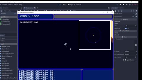 Godot 2D Space Exploration RPG quick Demo