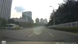 Be careful when you drive in China