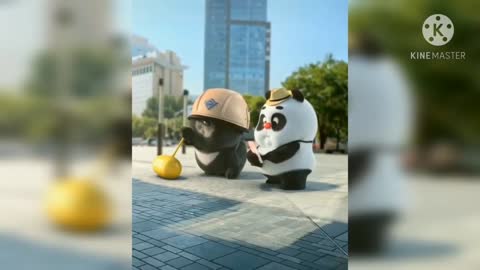 Cute Panda Cartoons Tiktok top videos episode: 1