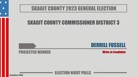 NOVEMBER 2023 SKAGIT COUNTY ELECTION RESULTS