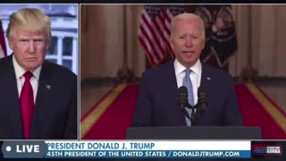 Trump asks about Biden - is it him?