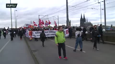 LIVE: Köln - Demonstration gegen geplantes Versammlungsgesetz in Nordrhein-Westfalen - 30.10.2021