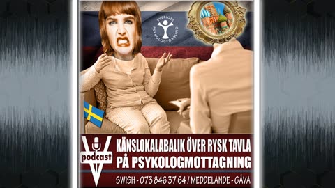 KÄNSLOKALABALIK ÖVER RYSK TAVLA PÅ PSYKOLOGMOTTAGNING