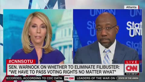 Sen. Raphael Warnock Discusses Potential Boycotts Against Georgia