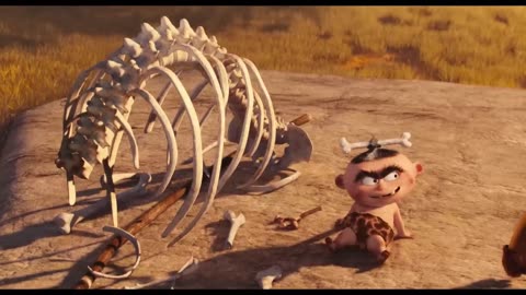 CRO MINION Full 3D Animation Short Film "Neanderthal Baby" (2015).Kids cartoon.