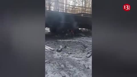 Our vehicle destroyed, ammunition exploded - Russian soldiers show field depots that were hit