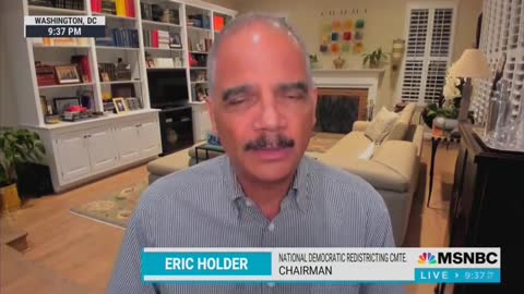 Eric Holder Speaks On MSNBC