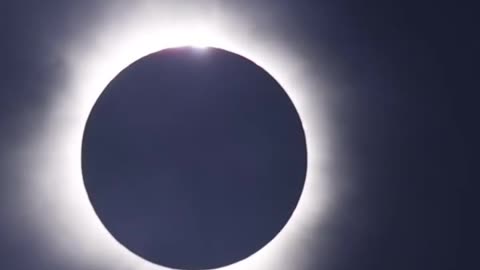 Solar Eclipse: A 30-Second Celestial Dance"