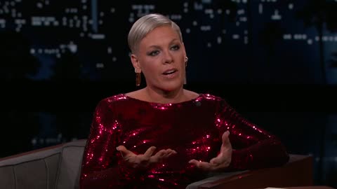 P!nk on Touring with Babies, Performing on the Side of a Building & Olivia Newton-John Tribute