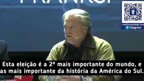 Stephen Kevin Bannon American media executive, political strategist, Em Outubro Bolsonaro vai encarar o esquerdista mais perigoso do mundo