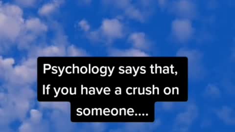Who is your crush?