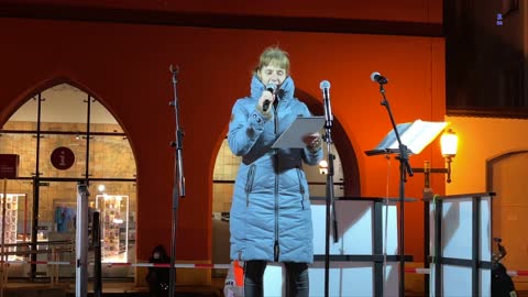 Greifswald: Rede von Jeanette 24.01.2022