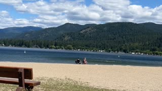 Waterspout Startles Beachgoers