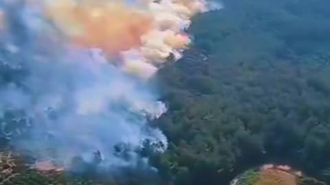 Forest Fires Are Burning In Central And Western Turkey