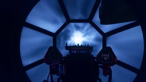 Space Battle Tie Fighter Star Wars & music