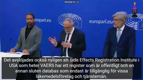 Presskonferens i EU-parlamentet om de dödliga injektionerna(SV-TEXT)