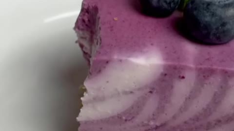 No bake Keto Blueberry Zebra CheeseCake🎂 Recipe,Delightful Dessert#health #food #shorts #viral #like