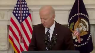 Biden WALKS AWAY When Asked Whether His Vaccine Mandates are Constitutional