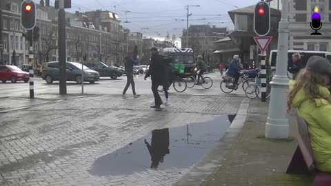 Demonstratie Museumplein Amsterdam - 17 januari 2021