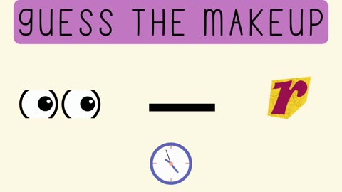 Guess the Makeup item quiz By emoji |