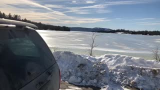 Frozen Calabogie Lake 🍁 Canada