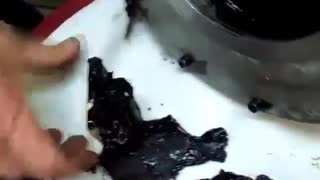 Results from Waste Motor Oil Recycling to Make Black Diesel!