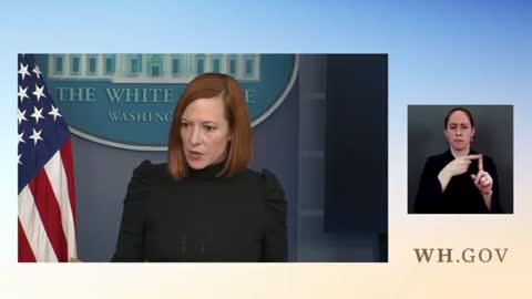 Jen Psaki Holds White House Press Briefing As Biden Admin Plans For Holiday Covid Surge