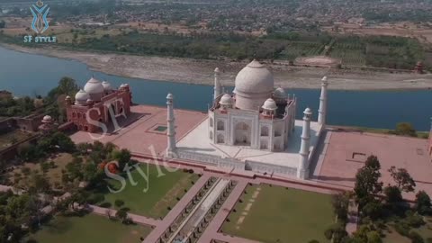 Taj Mahal indian view