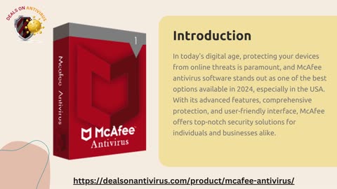 Best McAfee Antivirus Software 2024 In The USA