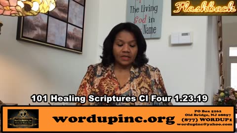 101 Healing Scriptures Cl Four 1.23.19-Flashback