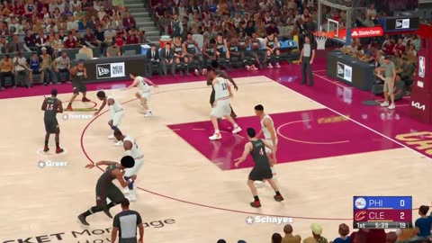 NBA 2K | Allen Iveson VS All time CLE | Lay up