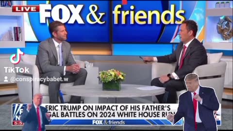 ERIC TRUMP "MY DADS GOING TO BE PRESIDENT AGAIN"