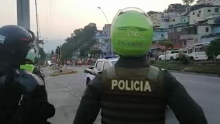 Protestas en la Comuna Ocho, esperan mercados