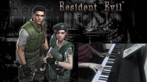 Resident Evil 1 save room theme piano