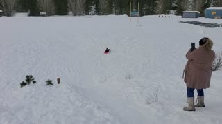 Bug sledding Idaho City