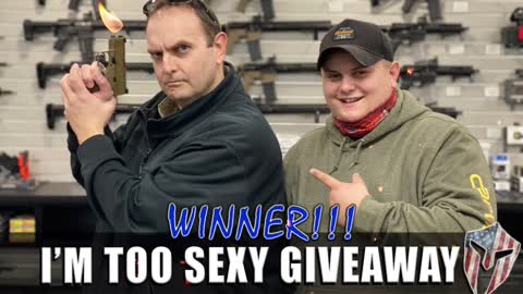 I'm Too Sexy Giveaway Winner!