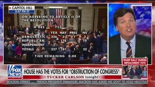 Tucker Carlson: Impeachment is a distraction to hide how Congress is wasting your taxpayer money