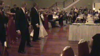 Wedding Party Does Dance To Ice Cream And Cake