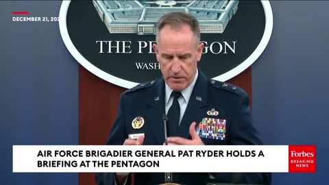 Pentagon Press Secretary Pat Ryder Holds Press Briefing Amid Rise In Houthi Attacks in The Red Sea