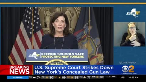 Kathy Hochul Gets BIG MAD Over SCOTUS Gun Ruling