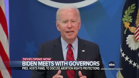 Biden meets with Democratic governors following Roe v. Wade decision | WNT