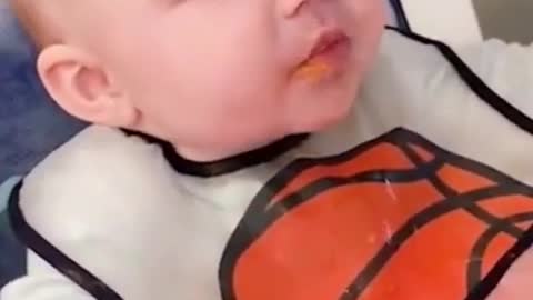 Funny Baby Videos eating