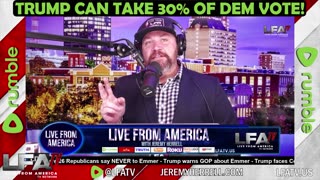 TRUMP CAN TAKE 30% OF DEM VOTE!!