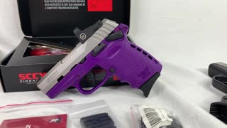 SCCY CPX-1RD 9mm Optic Ready w/ Crimson Trace CTS-1500 Holographic Red Dot 3.5 Moa