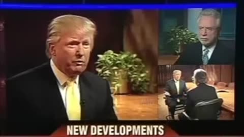 Amazing clip from President Trump from back in 2007