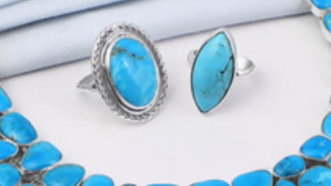 The Genuine Blue Turquoise Jewelry at Best Price Rananjay Exports