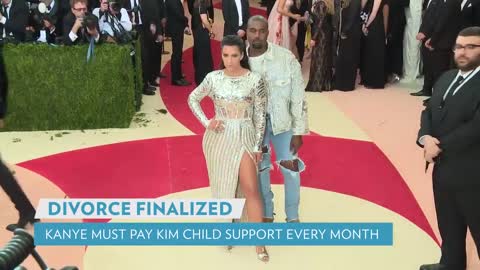 Kanye West Must Pay $200K Per Month in Child Support to Kim Kardashian PEOPLE
