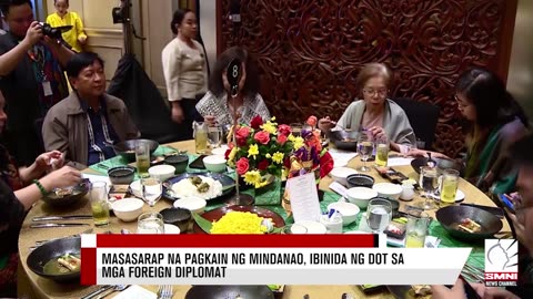 Masasarap na pagkain ng Mindanao, ibinida ng DOT sa mga foreign diplomat