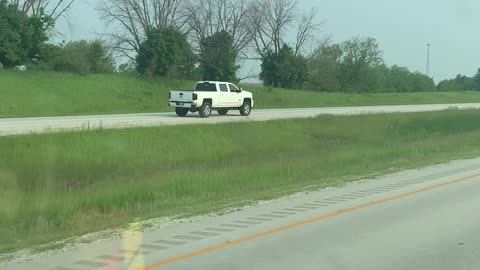 Pickup vs Semi - Head on collision