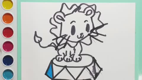 how to draw lion step by step como dibujar un leon p